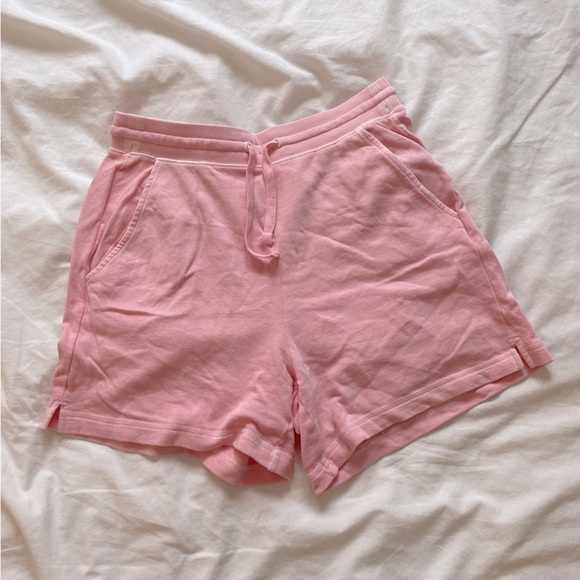 Pink Lounge Shorts | Comfy Sweat Short - Picture 1 of 4